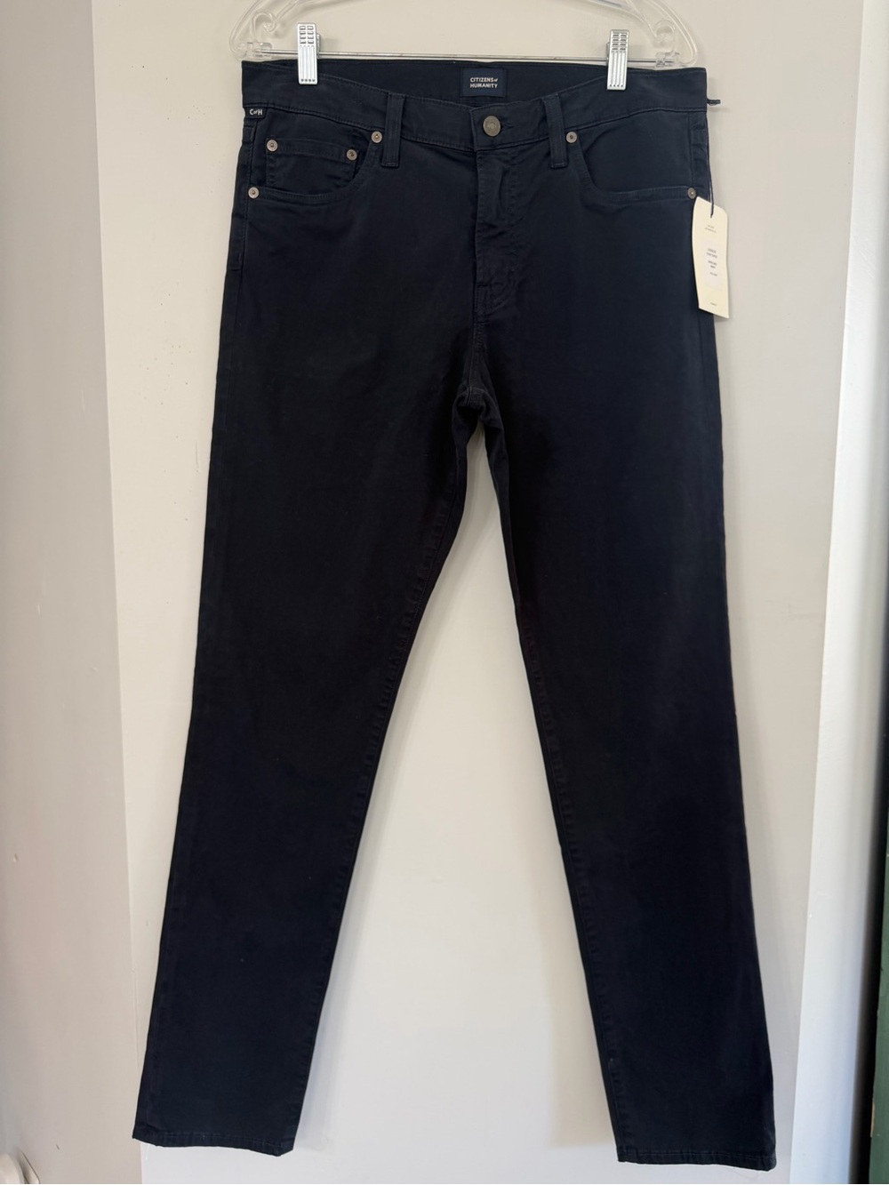 New! Citizens of Humanity The London Slim Taper Navy Chino Pants Men’s 32